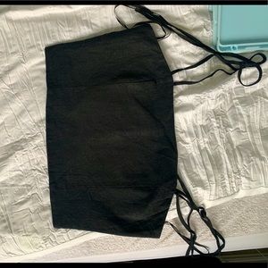 Forever 21 black top. Matches with skirt listed